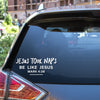 Jesus Took Naps Stickers for Cars Cute a Big Stickers Retirement - Faith / Religious die-cut waterproof vinyl sticker decal