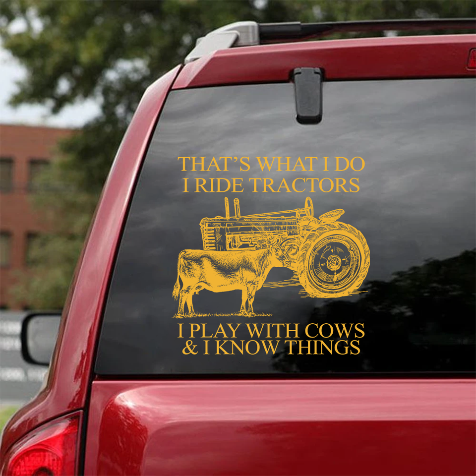 Farmer Crack Stickers A Cute Big Stickers Gift Tag - General die-cut waterproof vinyl sticker decal