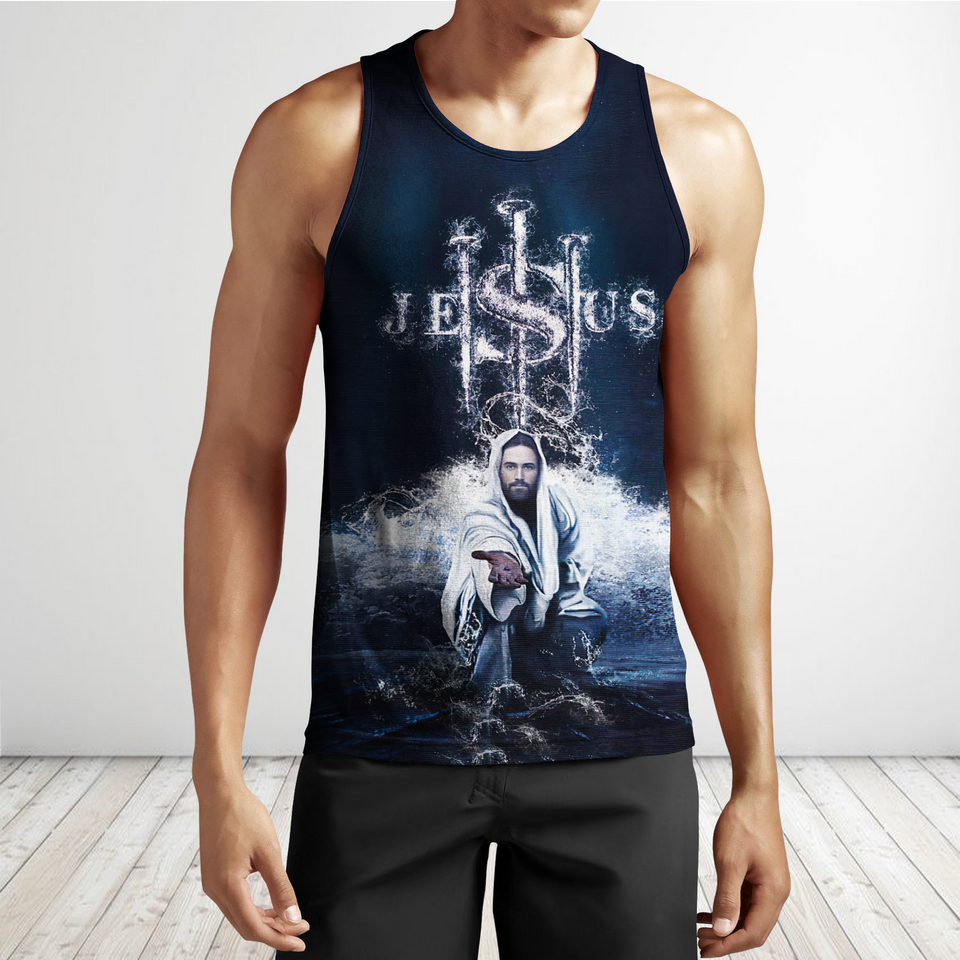 3D All Over Printed Shirts For Men and Women Easter Jesus Pi190501
