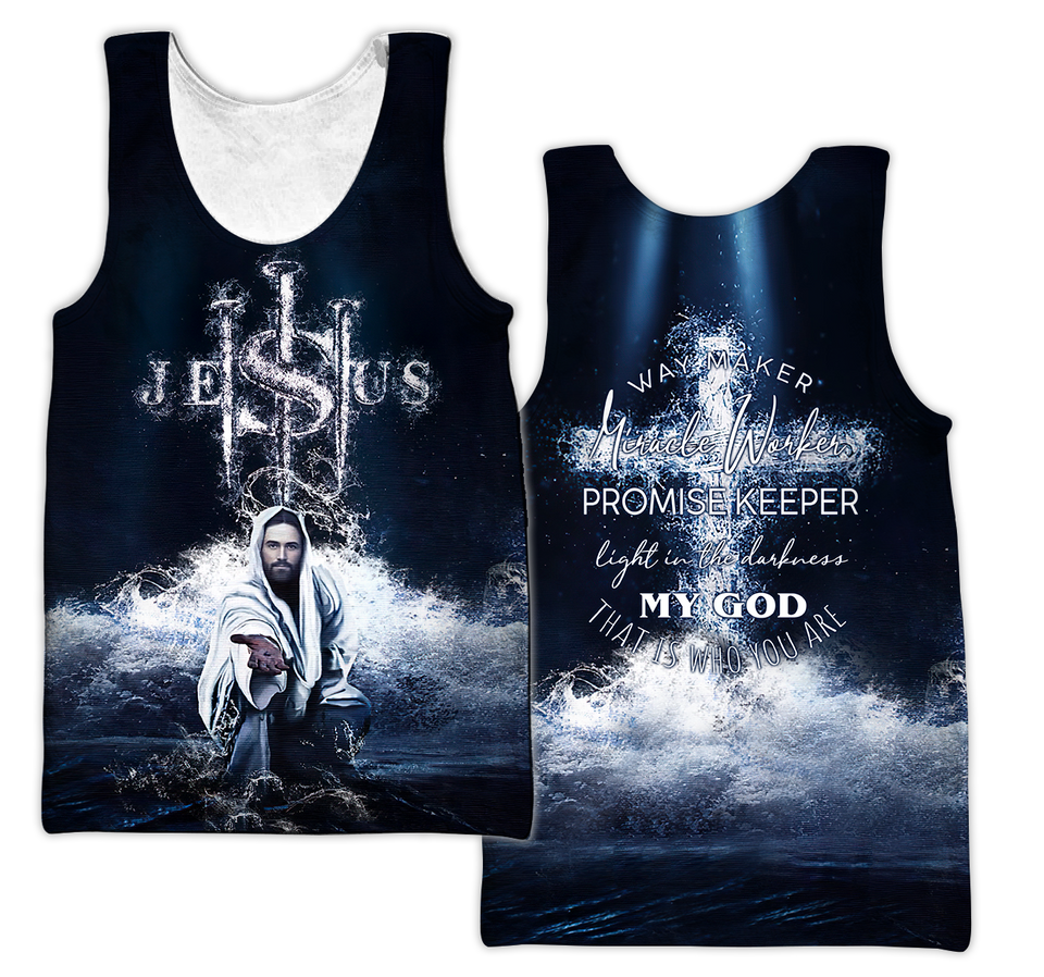 3D All Over Printed Shirts For Men and Women Easter Jesus Pi190501
