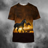 3D All Over Print Three Horse Running TH
