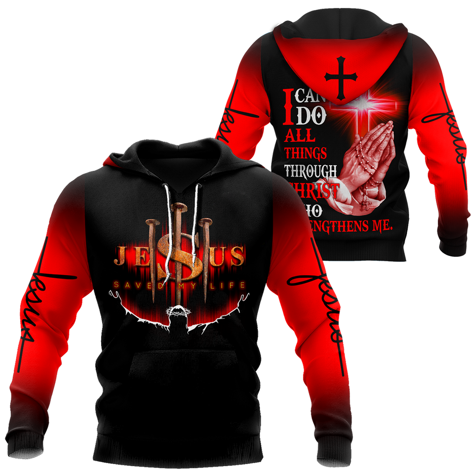 Jesus Save My Life 3D All Over Printed Shirts For Men and Women Pi12062002