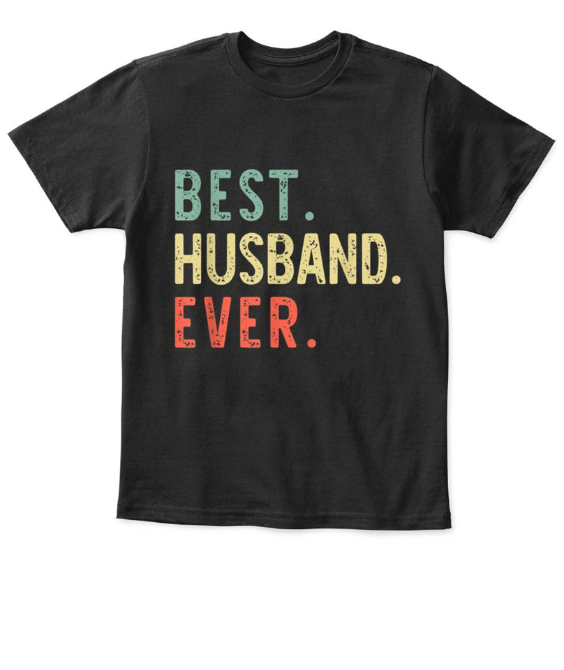 Best Husband Ever Funny Cool Vintage Gift Christmas Tee Shirt
