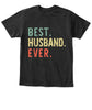 Best Husband Ever Funny Cool Vintage Gift Christmas Tee Shirt