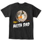 Akita Dad Funny Halloween Couple Matching T Shirt D1035