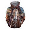 3D All Over Printed Horse Racing Shirts