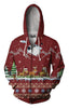 All Over Print Red Horse