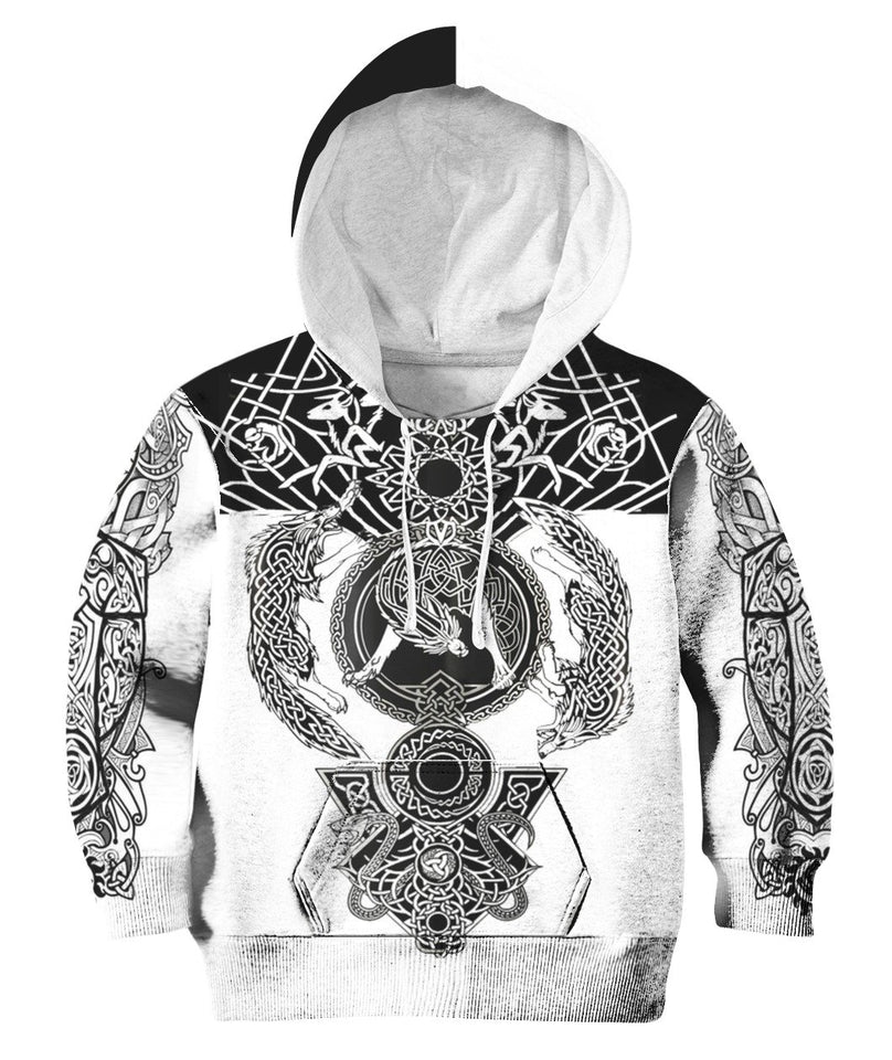 Viking Tattoo Version 3.0 3D Full Over Print Ht1109