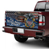 U.s Navy Veterans truck Tailgate Decal Sticker Wrap Us Navy Decor Us Navy Gift Navy Veteran Gift  Tailgate Wrap Decals For Trucks