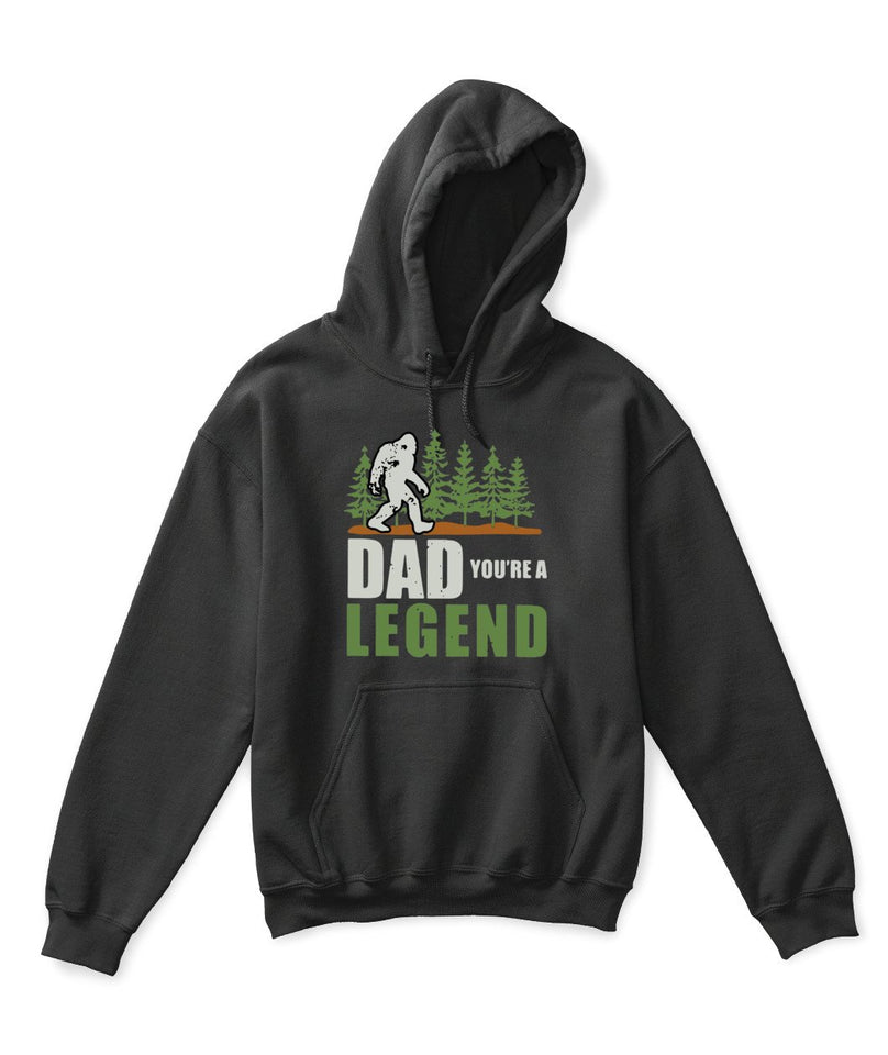 Dad You're a Legend Bigfoot T Shirt K1359