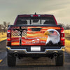 Eagle American Patriots truck Tailgate Decal Sticker Wrap We Stand For The Flag Tailgate Wrap Decals For Trucks