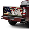 Husky American truck Tailgate Decal Sticker Wrap Tailgate Wrap Decals For Trucks