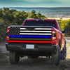 Police Military And Fire Thin Line Utruck Tailgate Decal Sticker Wrap Tailgate Wrap Decals For Trucks