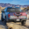 Us Air Force Veteran American Truck Tailgate Decal Sticker Wrap Tailgate Wrap Decals For Trucks