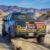 Horse Sunflowetruck Tailgate Decal Sticker Wrap Horse Riding Gifts  Tailgate Wrap Decals For Trucks