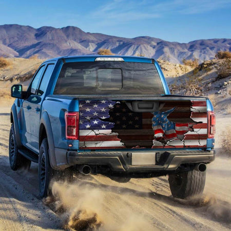 Donkey Break Tailgate Graphic American truck Tailgate Decal Sticker Wrap Tailgate Wrap Decals For Trucks