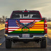 Vietnam Veteran American Truck Tailgate Decal Sticker Wrap Tailgate Wrap Decals For Trucks