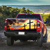 God Jesus Christ American truck Tailgate Decal Sticker Wrap Xmas Tailgate Wrap Decals For Trucks