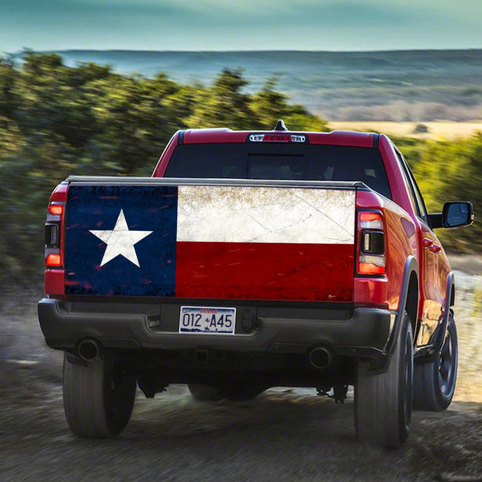Texas truck Tailgate Decal Sticker Wrap Tailgate Wrap Decals For Trucks