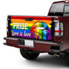 Pride Love Is Lotruck Tailgate Decal Sticker Wrap Tailgate Wrap Decals For Trucks