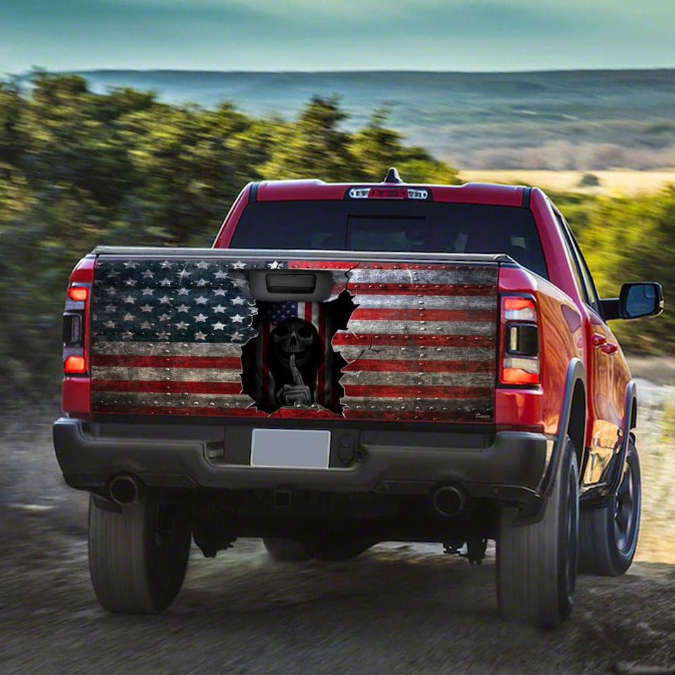 Death Graphic Art truck Tailgate Decal Sticker Wrap Tailgate Wrap Decals For Trucks