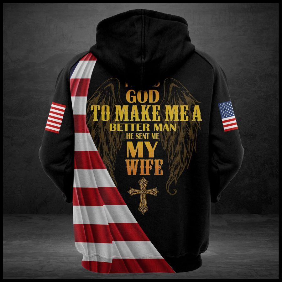 God Sent Me My Wife 3D Full Over Print Ht3423