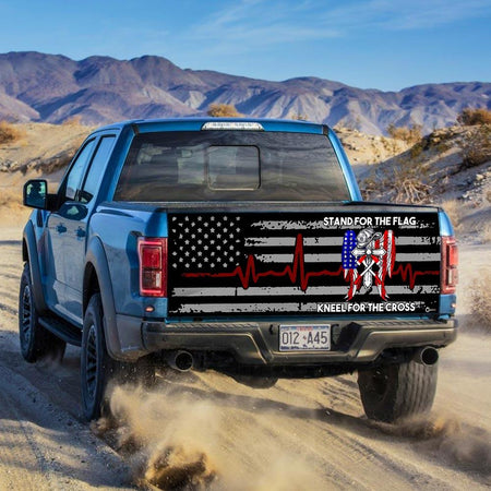 Thin Red Line truck Tailgate Decal Sticker Wrap Tailgate Wrap Decals For Trucks