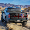 Thin Red Line truck Tailgate Decal Sticker Wrap Tailgate Wrap Decals For Trucks