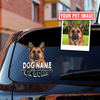 Personalized Your Pet Cracked Duck Decal Funny Wall Decor