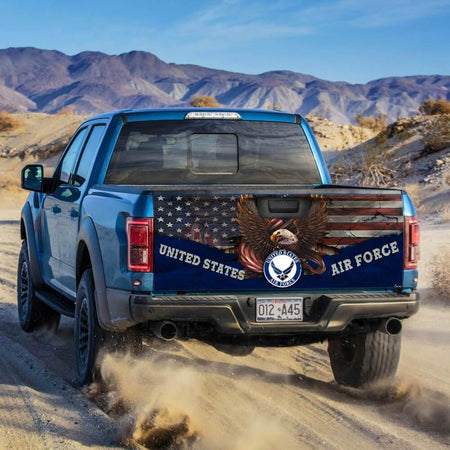 United States Air Force truck Tailgate Decal Sticker Wrap Tailgate Wrap Decals For Trucks