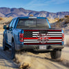 Thin Red Line truck Tailgate Decal Sticker Wrap Tailgate Wrap Decals For Trucks