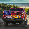 Proud American truck Tailgate Decal Sticker Wrap Tailgate Wrap Decals For Trucks