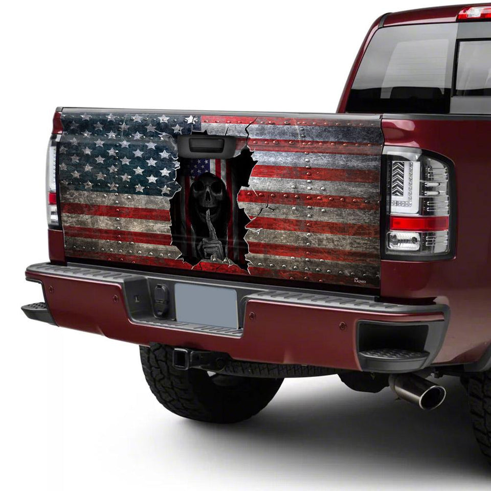 Death Graphic Art truck Tailgate Decal Sticker Wrap Tailgate Wrap Decals For Trucks