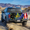 Down Syndrome Awareness truck Tailgate Decal Sticker Wrap Faith Hope Love Tailgate Wrap Decals For Trucks