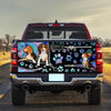 Beagle truck Tailgate Decal Sticker Wrap Tailgate Wrap Decals For Trucks