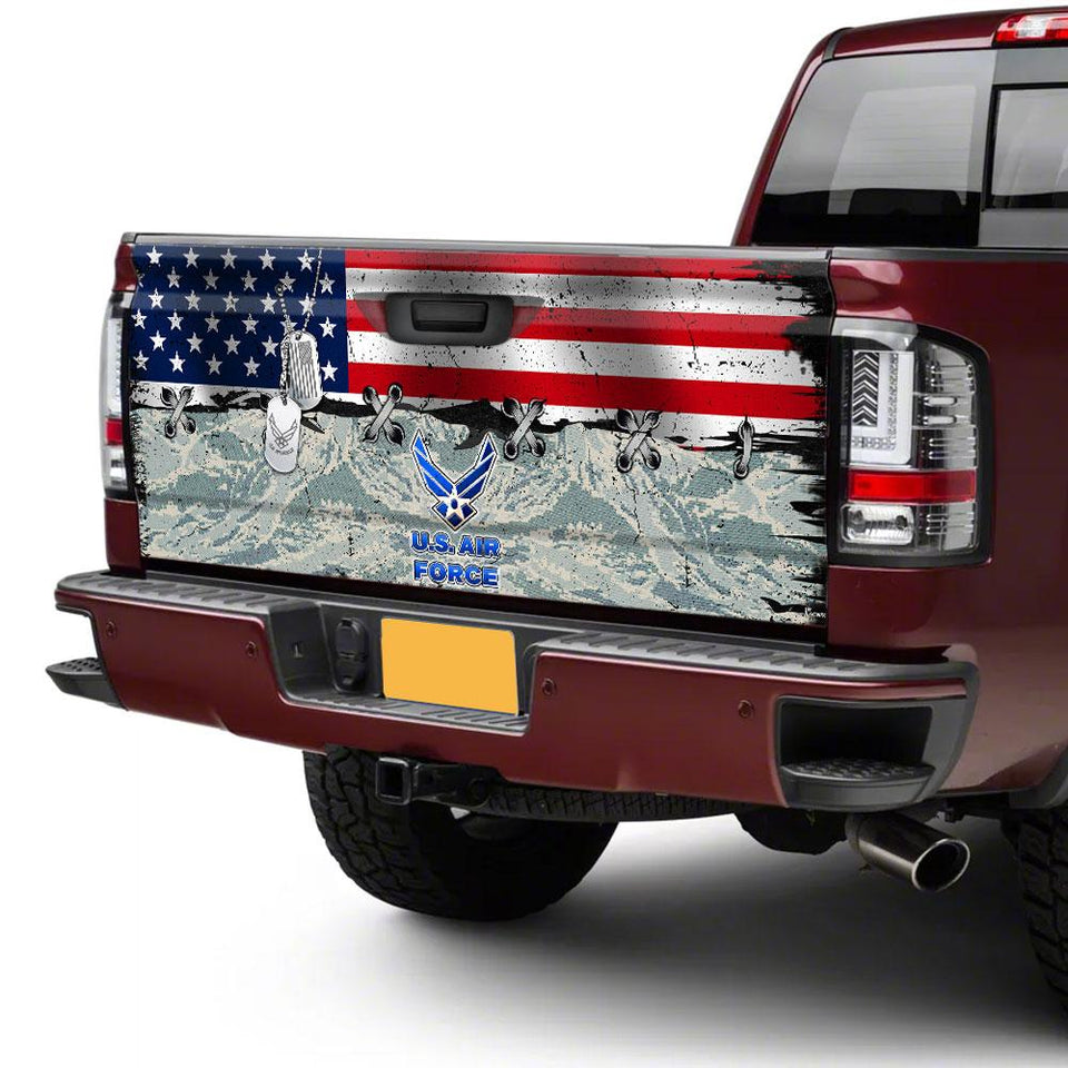 U.s.air Force truck Tailgate Decal Sticker Wrap Tailgate Wrap Decals For Trucks