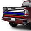 Police Military And Fire Thin Line Utruck Tailgate Decal Sticker Wrap Tailgate Wrap Decals For Trucks