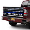 The Blue Thin Line I Got Your Struck Tailgate Decal Sticker Wrap Tailgate Wrap Decals For Trucks