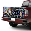 Beagle truck Tailgate Decal Sticker Wrap Tailgate Wrap Decals For Trucks