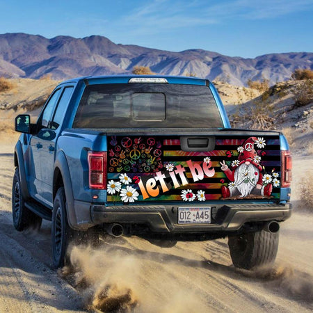 Gnome Let It Truck Tailgate Decal Sticker Wrap Let It Be Tailgate Wrap Decals For Trucks