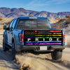 Lgbt Prico truck Tailgate Decal Sticker Wrap Tailgate Wrap Decals For Trucks