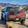 Puerto Rico truck Tailgate Decal Sticker Wrap Tailgate Wrap Decals For Trucks