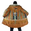 Caramel Hoodie Coat HC1061 - Camellia Print