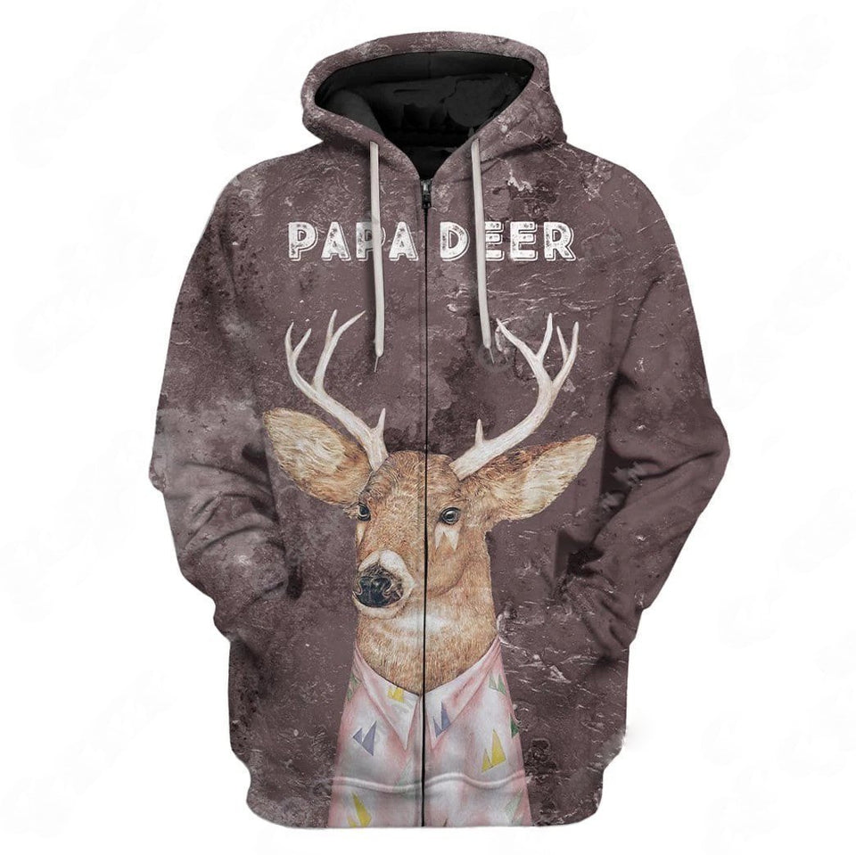 PaPa Deer Brown DC Fashion DC038