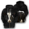 Cow Zip Hoodie 3D Cute 2