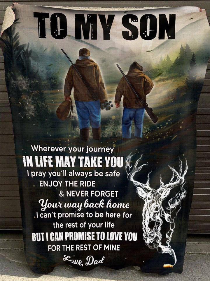 [sk1265-ptd]-deer-hunting-blanket