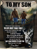 [sk1265-ptd]-deer-hunting-blanket