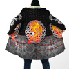 Dragon Hoodie Coat HC1022 - Camellia Print