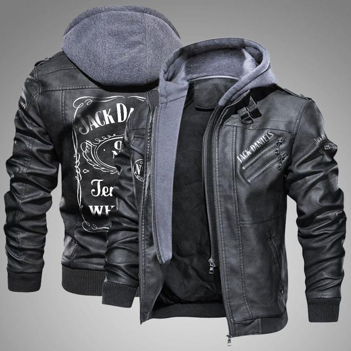 Limited Edition Leather Jacket LJ1152 - Camellia Print