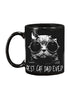 Best Cat Dad Ever Vintage Retro Cat Father Gift Men Tshirt